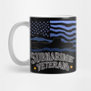 Submarine veteran USA American hero veterans day Mug